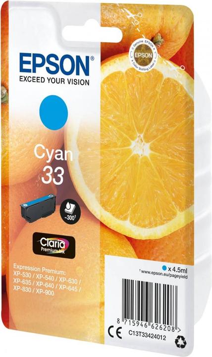 Produktbild Epson 33 Claria Premium (C)
