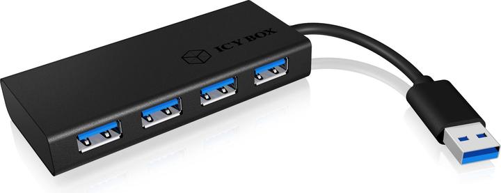 Icy Box Ib-Ac6104-B (USB-A, 4 Ports)