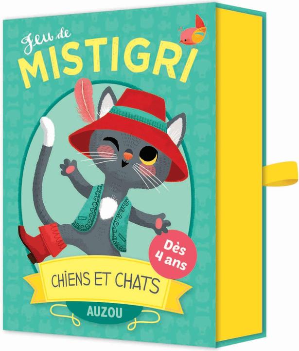 Image du produit Auzou France Jeu de Mistigri : chiens et chats (Français)