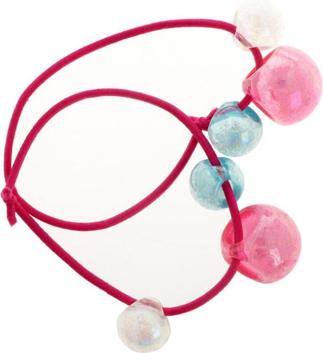 Immagine prodotto Inca Elásticos Con Bolas De Colores 11 Cm 2 U (Elastico per capelli)