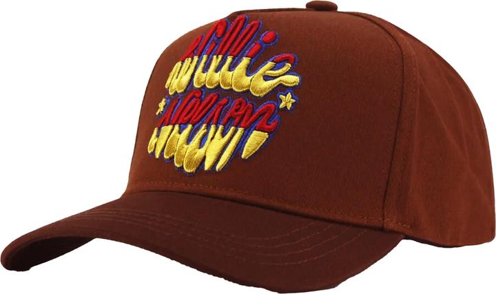 Actual product image Willie Nelson Unisex Adult Emblem Baseball Cap (One size)