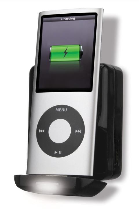 Actual product image Scosche reviveLITE II Wall Charger for iPod/ iPhone Black
