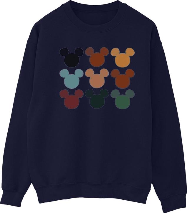 Disney Mickey Mouse Heads Square Sweatshirt (XL)