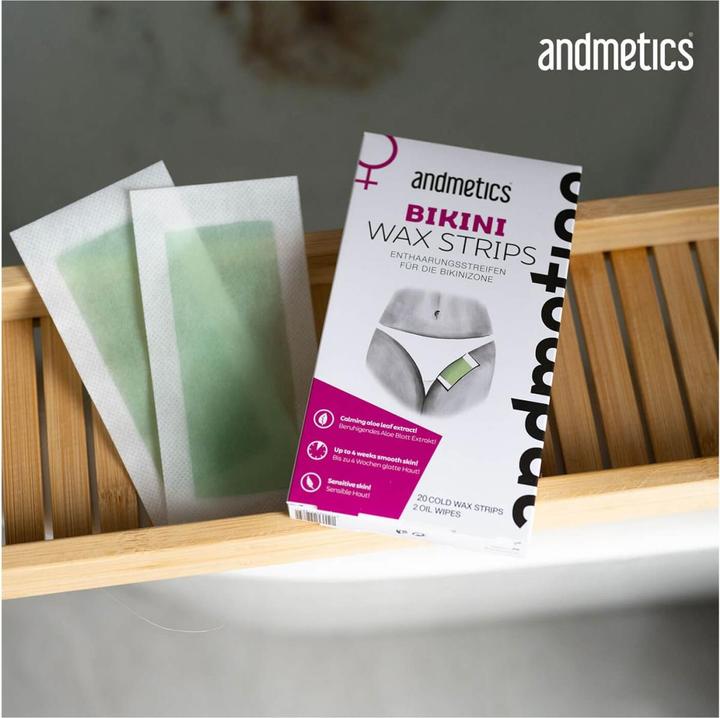Produktbild Andmetics Bikini Wachsstreifen (20 x)