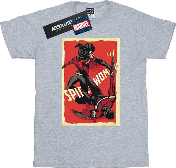 SpiderWoman Fight TShirt