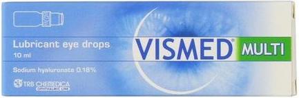 Produktbild TRB Chemedica VISMED multi Augentropfen, 10 ml Lösung (10 ml, 10 ml Lösung, VISMED multi Augentropfen)