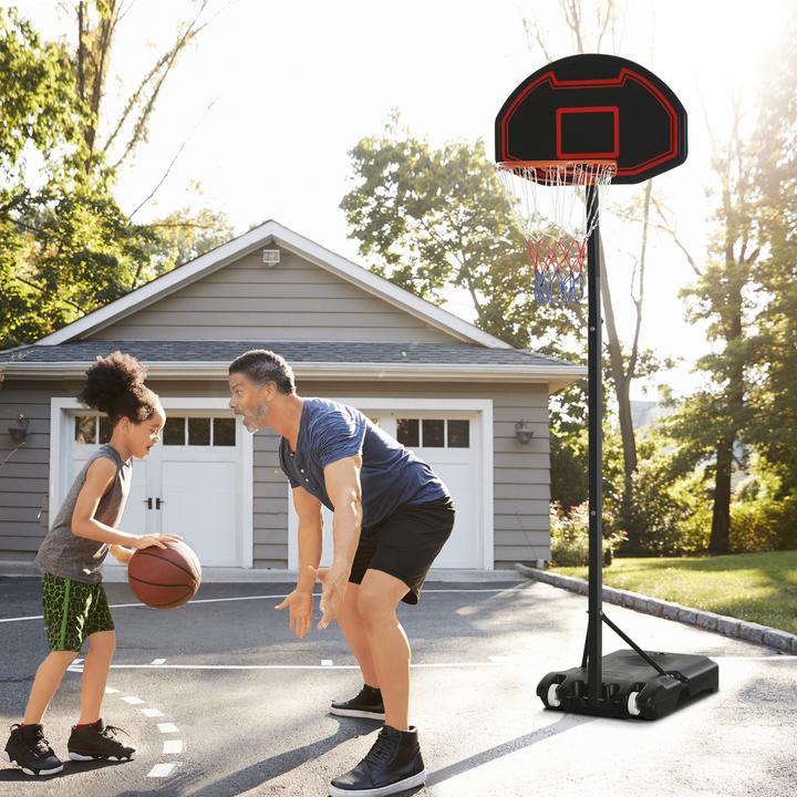 Actual product image Homcom Basketball Hoop Stand with Wheels