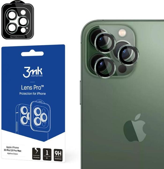 3MK iPhone 13 Pro/13 Pro Max - Lens Protection Pro (1 Stück, Apple iPhone 13 Pro)