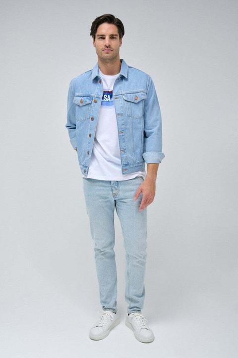 Actual product image Salsa Jeans T-Shirt T-Shirt Chest Print Branding (XL)