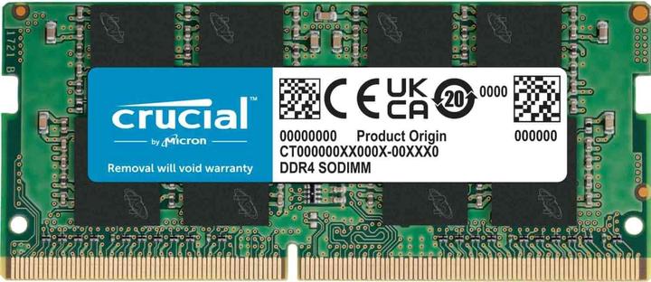 Actual product image Crucial 16 GB DDR4-RAM SO-DIMM PC3200 BASIC CB16GS3200 (1 x 16GB, 3200 MHz, DDR4-RAM, SO-DIMM)