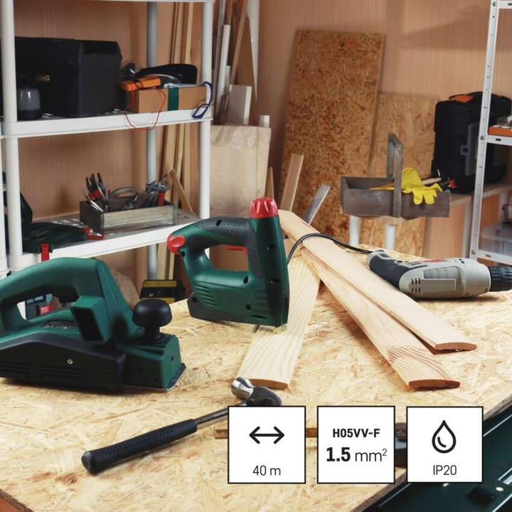 Immagine prodotto Emos Avvolgicavo per uso interno IP20 | Schuko 40 m (40 m)