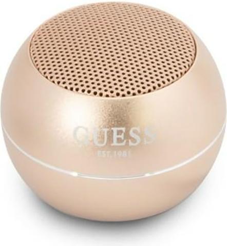 Actual product image Guess głośnik Bluetooth GUWSALGED Speaker mini złoty/gold (4 h, Rechargeable battery operated)