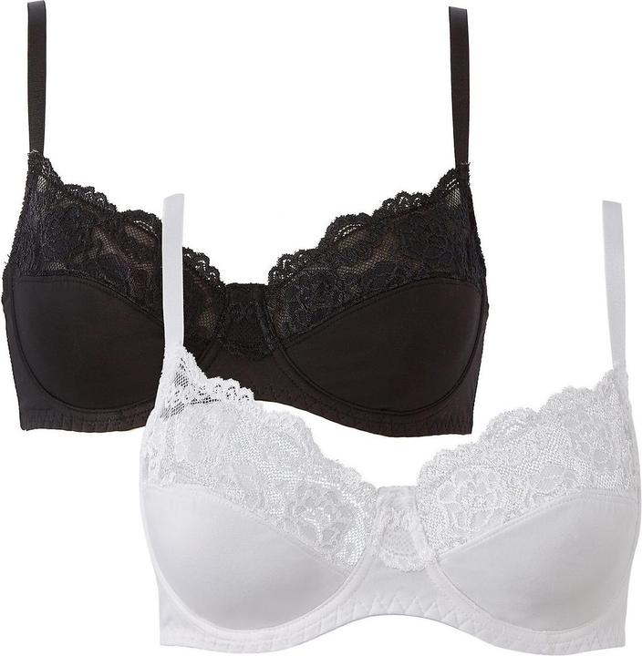 La Redoute Collections 2er-Pack Bügel-BHs (2er Pack, 90 C)