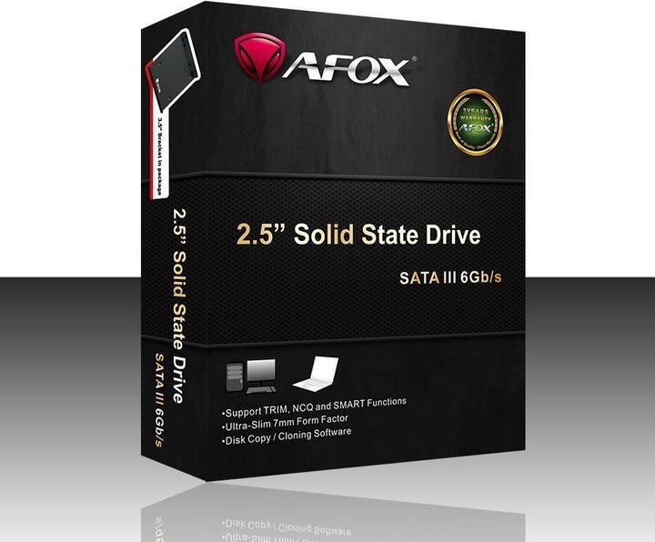 Image du produit AFOX SSD 256GB INTEL QLC 560 MB/S (256 Go, 2.5")