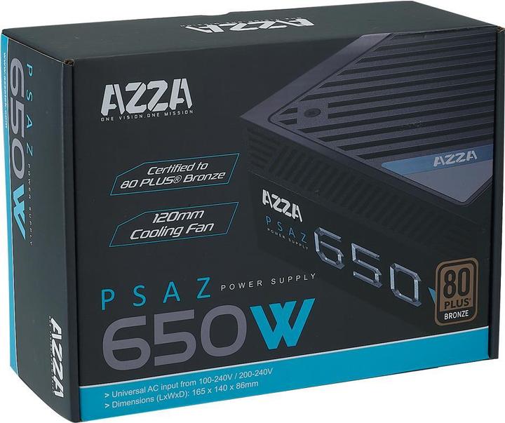 Image du produit Azza Bloc d'alimentation PSAZ (650 W)