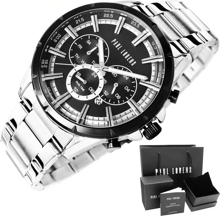 Immagine prodotto Paul Lorens Herrenuhr PL13605B-1C1 (200 mm)