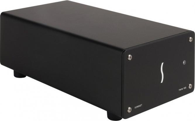 Image du produit Sonnet Adaptateur Twin TB3 vers Dual Port 10 Gigabit Ethernet (Thunderbolt 3, RJ45 10 Gigabit Ethernet (2x))