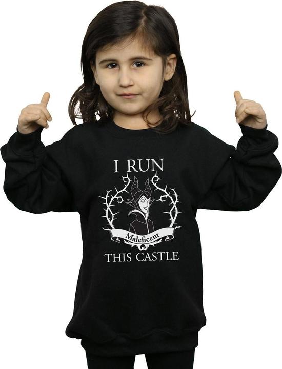 Produktbild Maleficent I Run This Castle Sweatshirt Mädchen (140, 146)