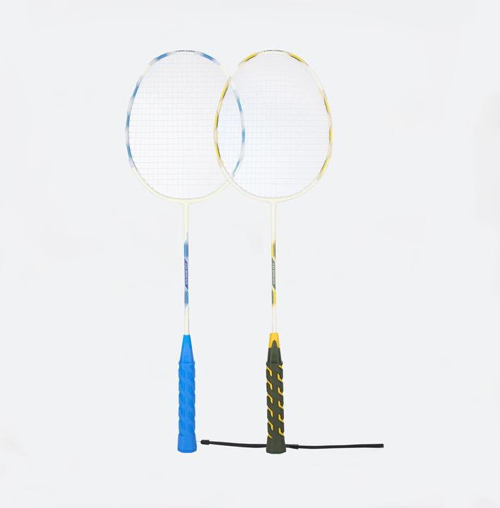Image du produit Perfly Set Raquettes de Badminton Phosphorescentes Adulte Flex BR190 - Nuit Bleu/Jaune