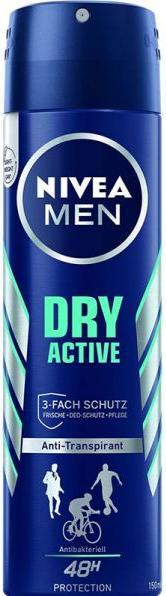 Actual product image NIVEA MEN Dry Active (Spray, 35 ml)