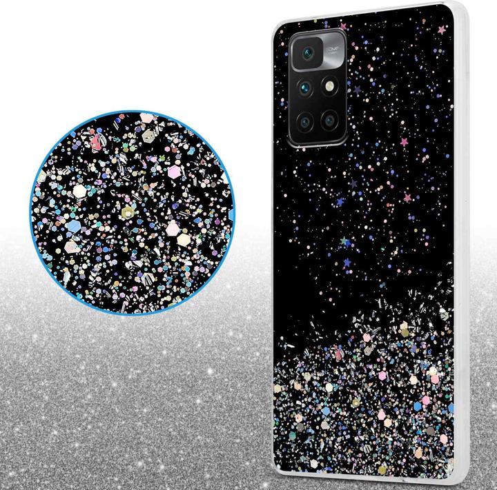 Produktbild Cadorabo TPU Hülle mit Glitzer für Xiaomi RedMi 10 (Xiaomi Redmi 10)