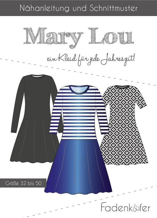 Produktbild Fadenkäfer Schnittmuster Mary Lou