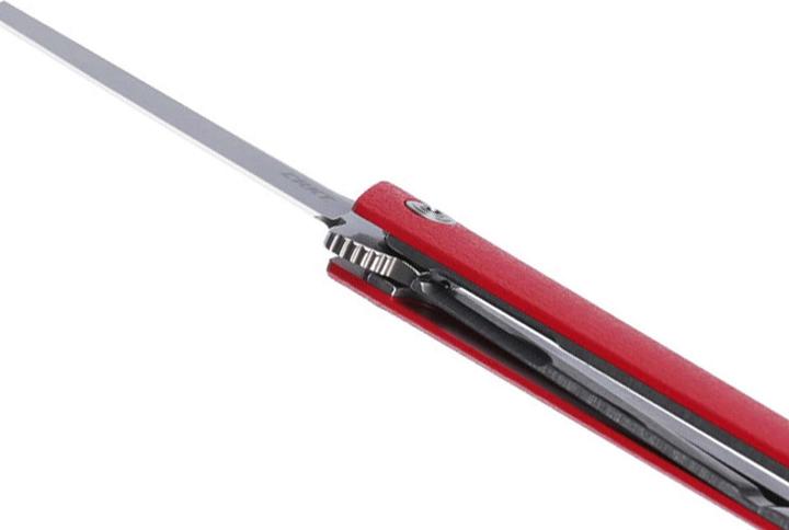 Produktbild CRKT CEO Flipper Red Silver Blade (8.50 cm)