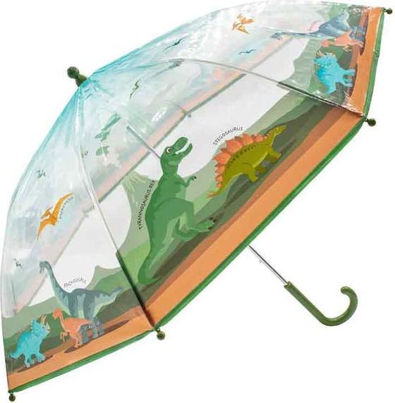 BB Klostermannn Kinderschirm Dino bunt transparent