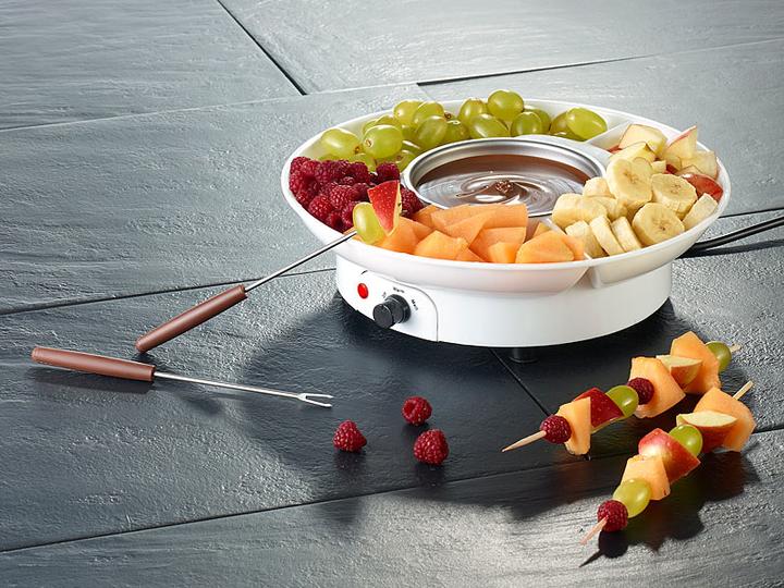 Produktbild Rosenstein & Söhne Elektrisches Schokoladen-Fondue für 2 Personen (Schokoladenfondue)