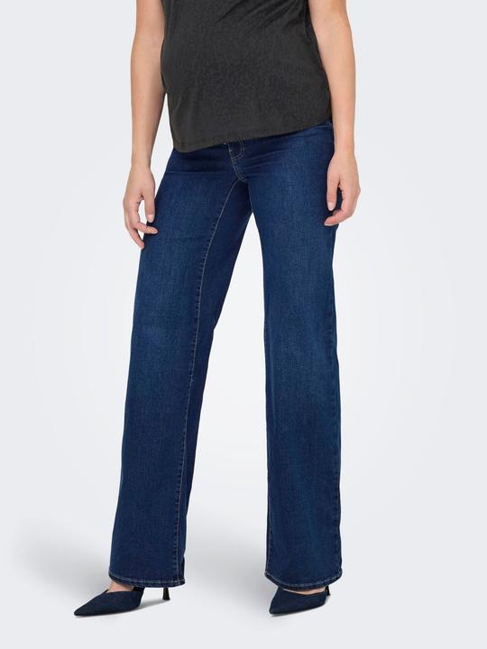 Immagine prodotto Only Maternity OLMWAUW Mittlere Taille Weiter Beinschnitt Jeans Jeans mit weitem Bein (30)