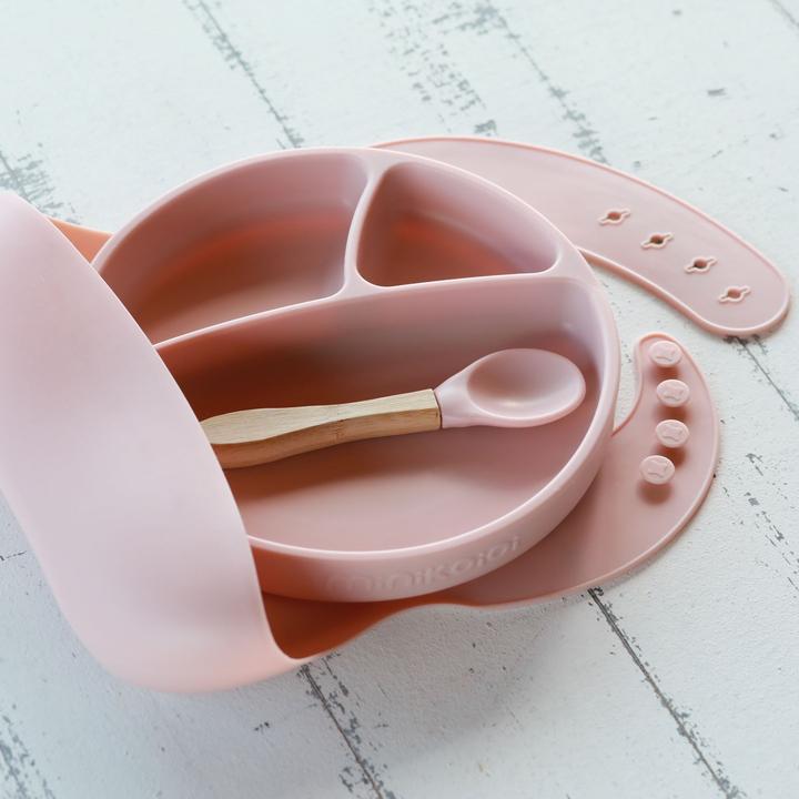Produktbild Minikoioi BLW Set II Teller + Lätzchen + Löffel