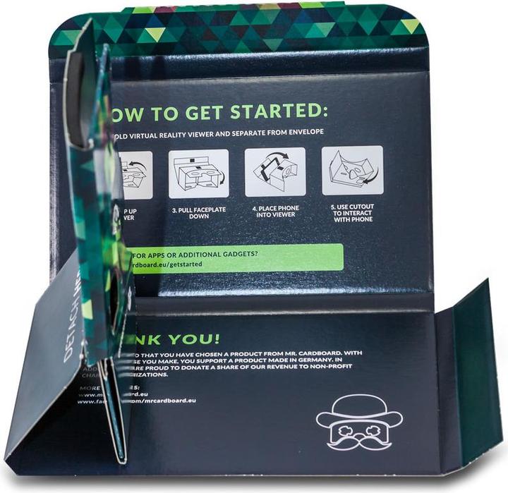 Actual product image POP. Cardboard 3.0