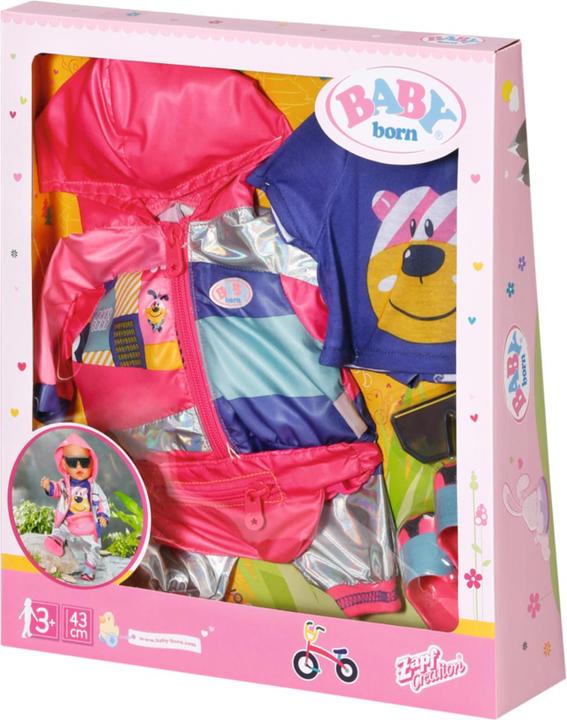 Produktbild Baby Born Deluxe Fahrrad Set