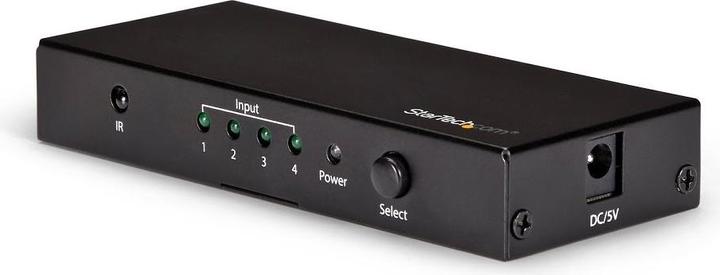 Image du produit StarTech Commutateur automatique HDMI 4 ports - Boîte de commutation HDMI 4K - Ultra HD 4k 60Hz