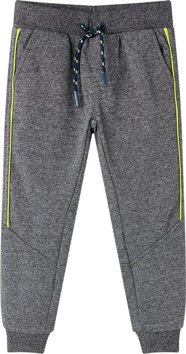 VidaXL Kinder-Trainingshose Grau Melange 92,Material: 80 (92)