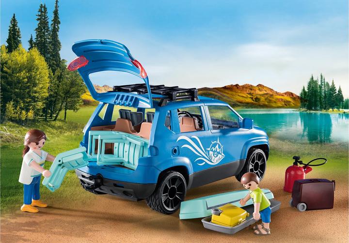Produktbild Playmobil Wohnwagen mit Auto (71423, Playmobil Family Fun)