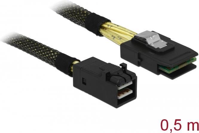 Image du produit Delock Câble Mini SAS HD x 4 connecteur SFF 8643 > Mini SAS x 4 connecteur SFF 8087 36 broches