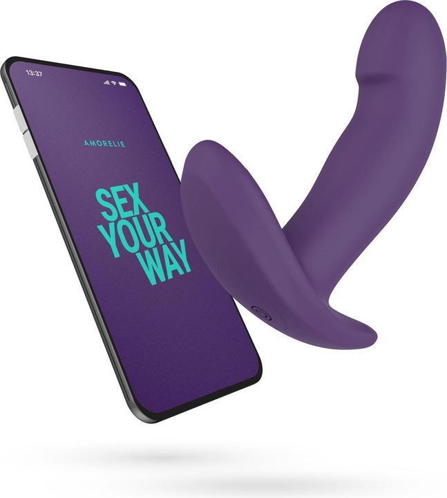 Image du produit Amorelie Vibromasseur Shuffle contrôlé par l'application Point G & Anal