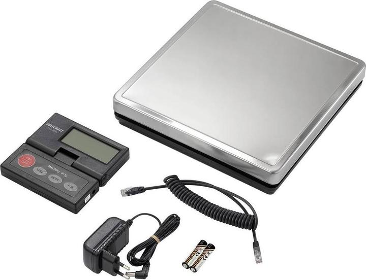 Immagine prodotto Voltcraft PLS-205S Plattformwaage Wägebereich (max.) 50 kg Ablesbarkeit 1 g net