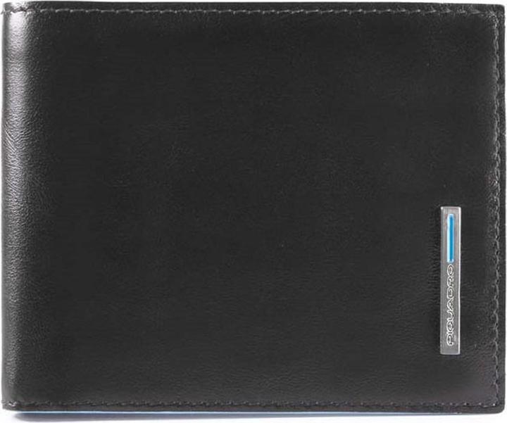 Piquadro Blue Square - Herrenbrieftasche mit Münz- und Kreditkartenfach