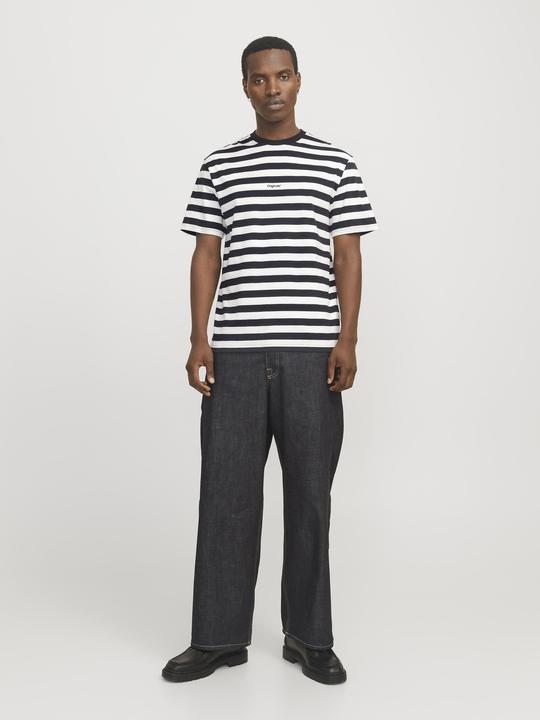 Image du produit Jack & Jones Gestreift Rundhalsausschnitt T-shirt T-shirt (XS)