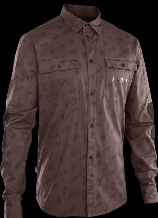 ION Bike Shirt Seek Amp LS 2.0 men - gloomy-sands