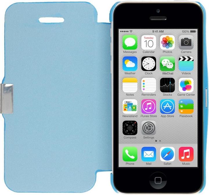 Produktbild König Design Handyhülle für Handy Apple iPhone 5c hellblau (Apple iPhone 5c)