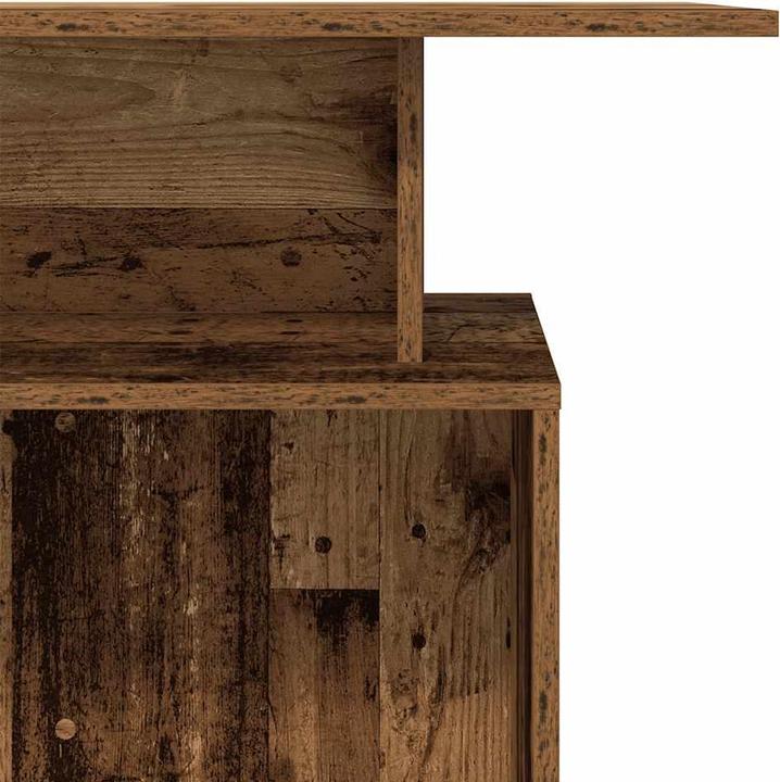 Actual product image VidaXL Reception counter reclaimed wood look 100x40x104 cm wood-based reception counter