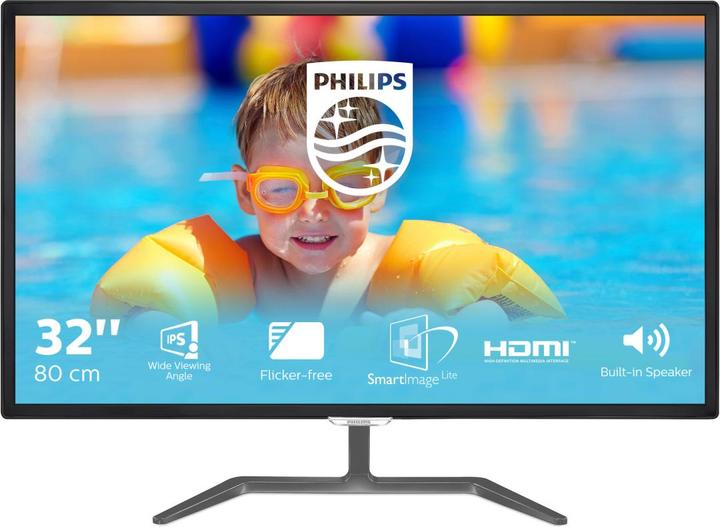 Produktbild Philips E-line 323E7QDAB/00 (1920 x 1080 Pixel, 31.50")