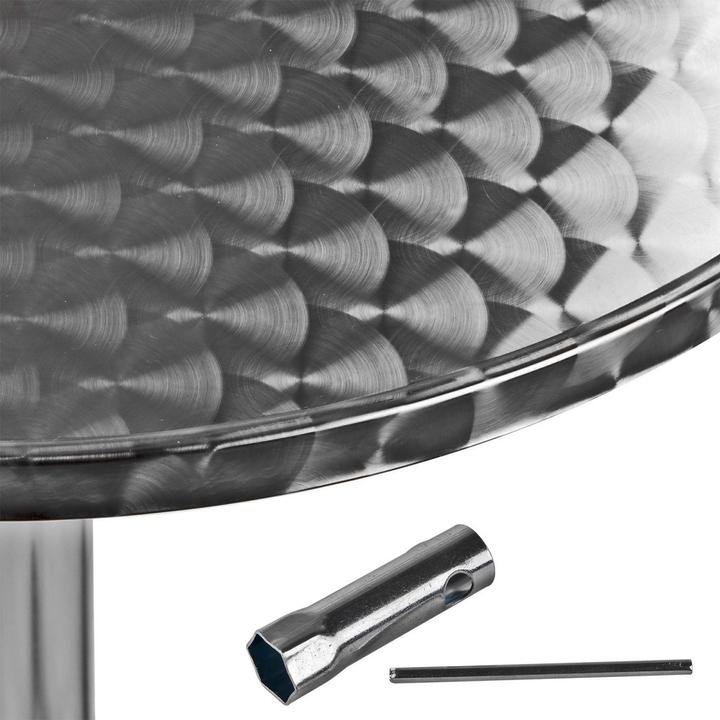 Immagine prodotto Dema Alu-Bistrotisch ø 60 cm - H 70 cm (60 x 70 cm)