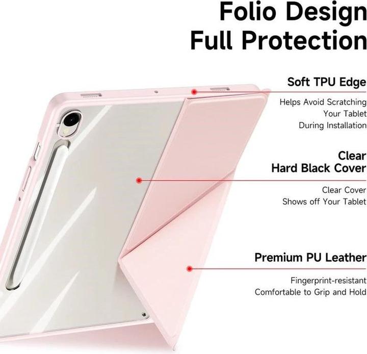 Actual product image Dux Ducis Magi Series Bookover (Galaxy Tab S9, Galaxy Tab S9 FE)