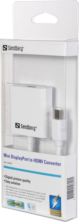 Produktbild Sandberg Mini DP zu (HDMI, 10 cm)