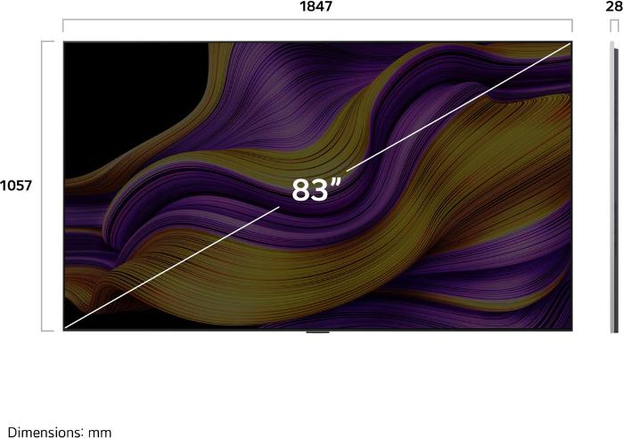 Produktbild LG TV OLED83G58LW (2025) (83", G5, OLED, 4K, 2025)