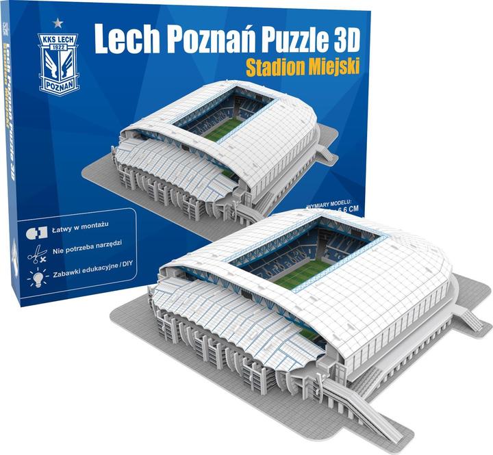 Immagine prodotto Nanostad Puzzle 3D dello stadio di Lech Poznań / Puzzle 3D dello stadio di Lech Poznań (114 pezzi)